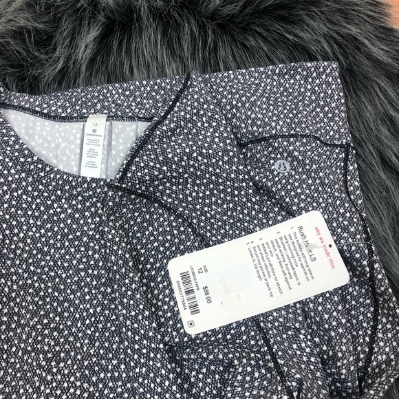 Lululemon Athletically Rush Hour Long Sleeve Top - Picture 6 of 8